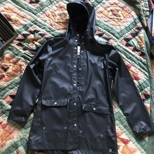 Herschel rainwear parka women’s size M